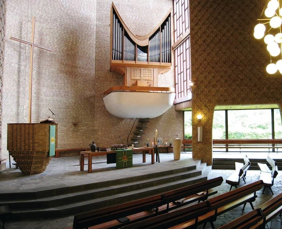 orgel fonteinkerk aanzicht